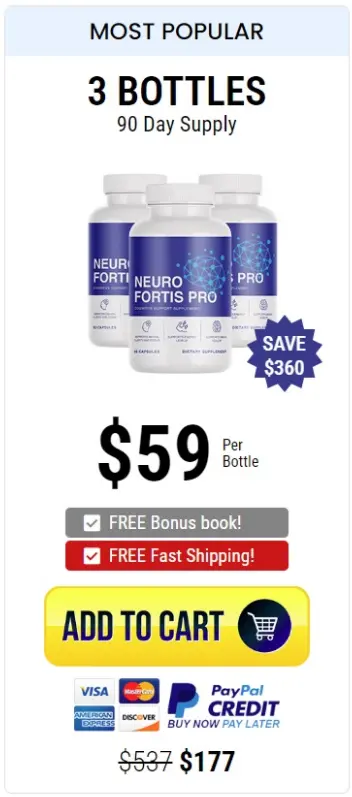 Neuro Lift  3 bottle only